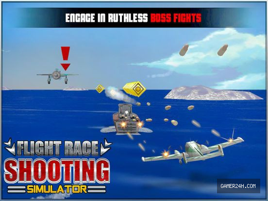 Flight Race Shooting Simulator Screenshot 4
