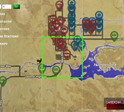Battle Royale Map, Crafting for H1Z1