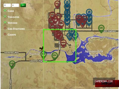 Battle Royale Map, Crafting for H1Z1 Screenshot 5