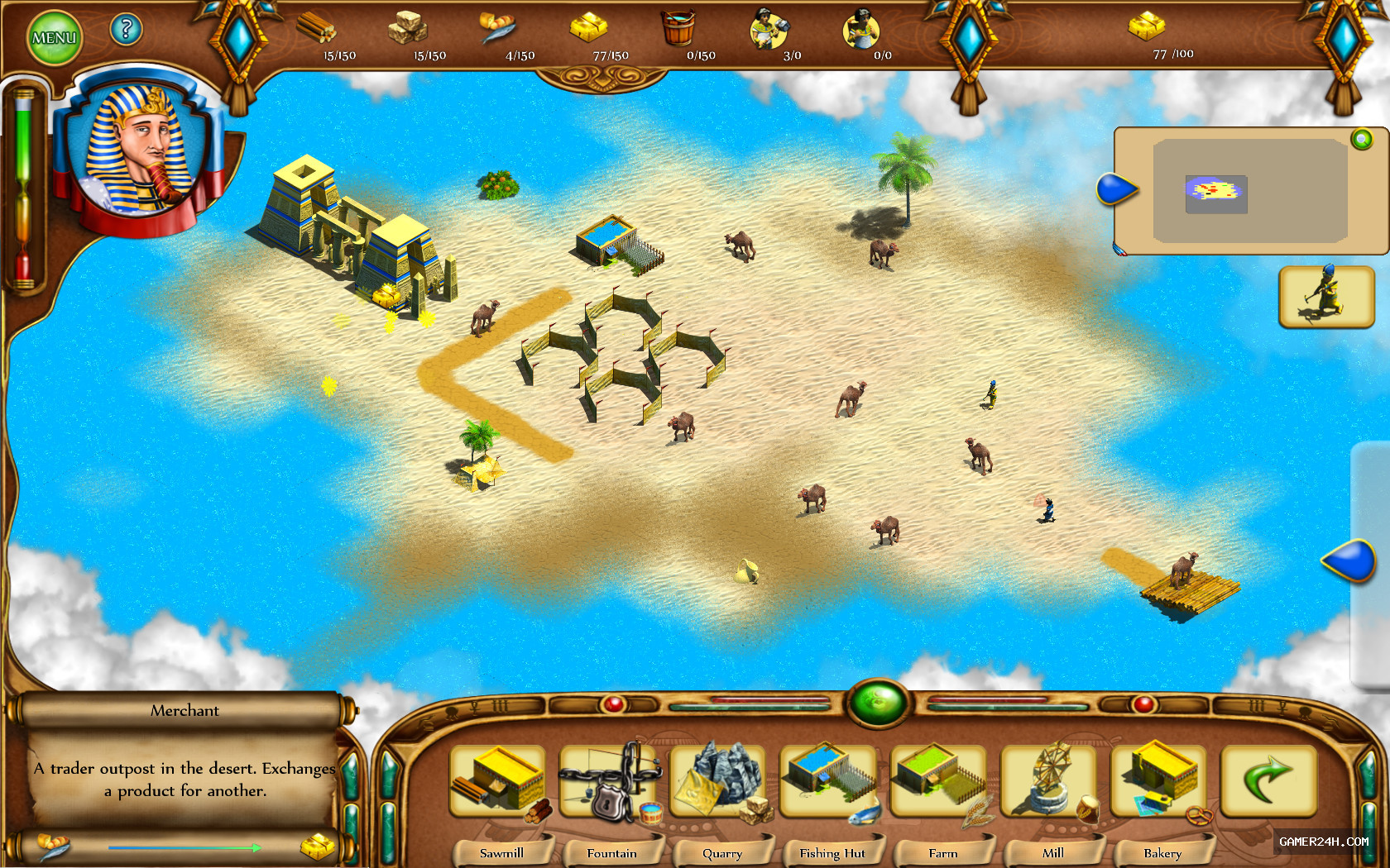Egyptian Settlement Gold Screenshot 3