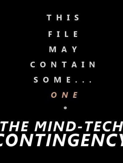 The Mind-Tech Contingency