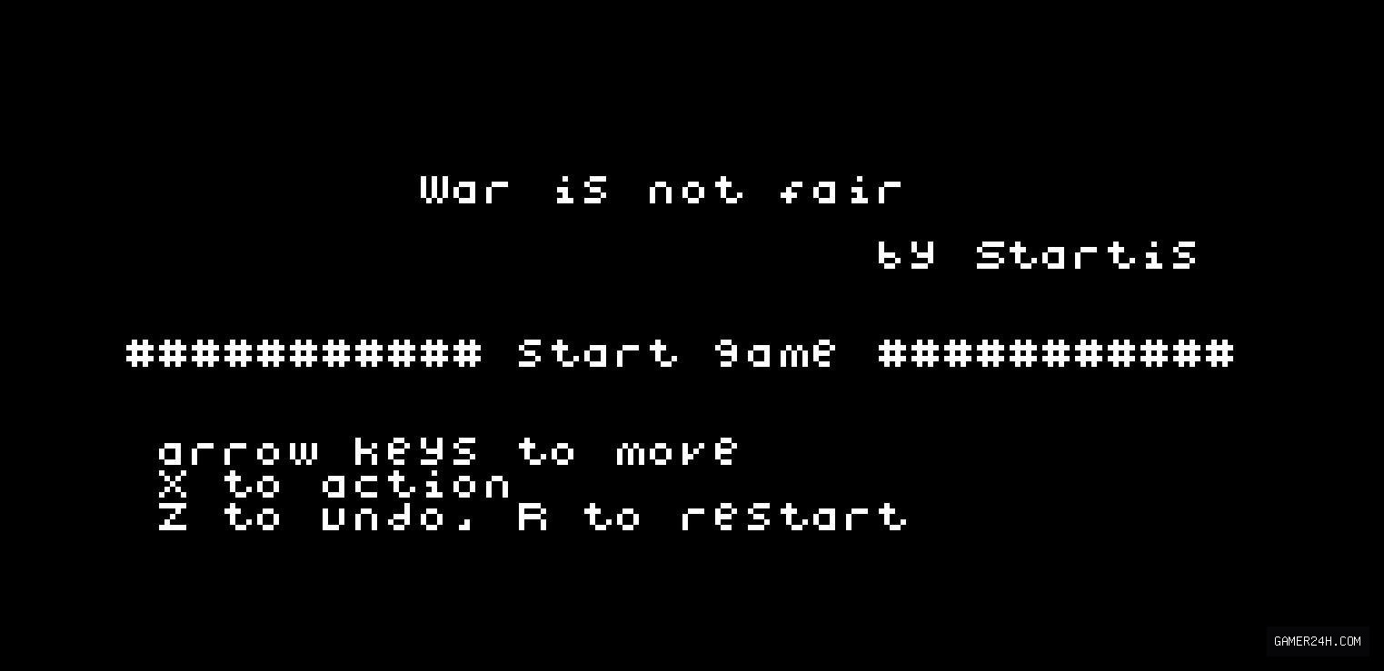 Official HD Capture: War is not fair - Game Overview & History