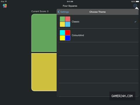 Four Squares – Classic Pattern Memorisation Game Screenshot 5