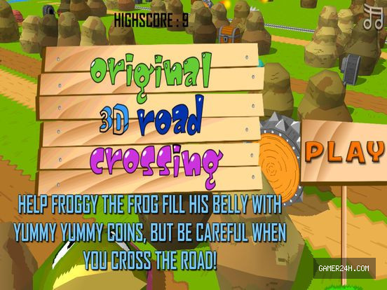 Original 3D Road Crossing Screenshot 2