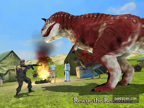Jurassic Island Rescue and Escape Pro Screenshot 2