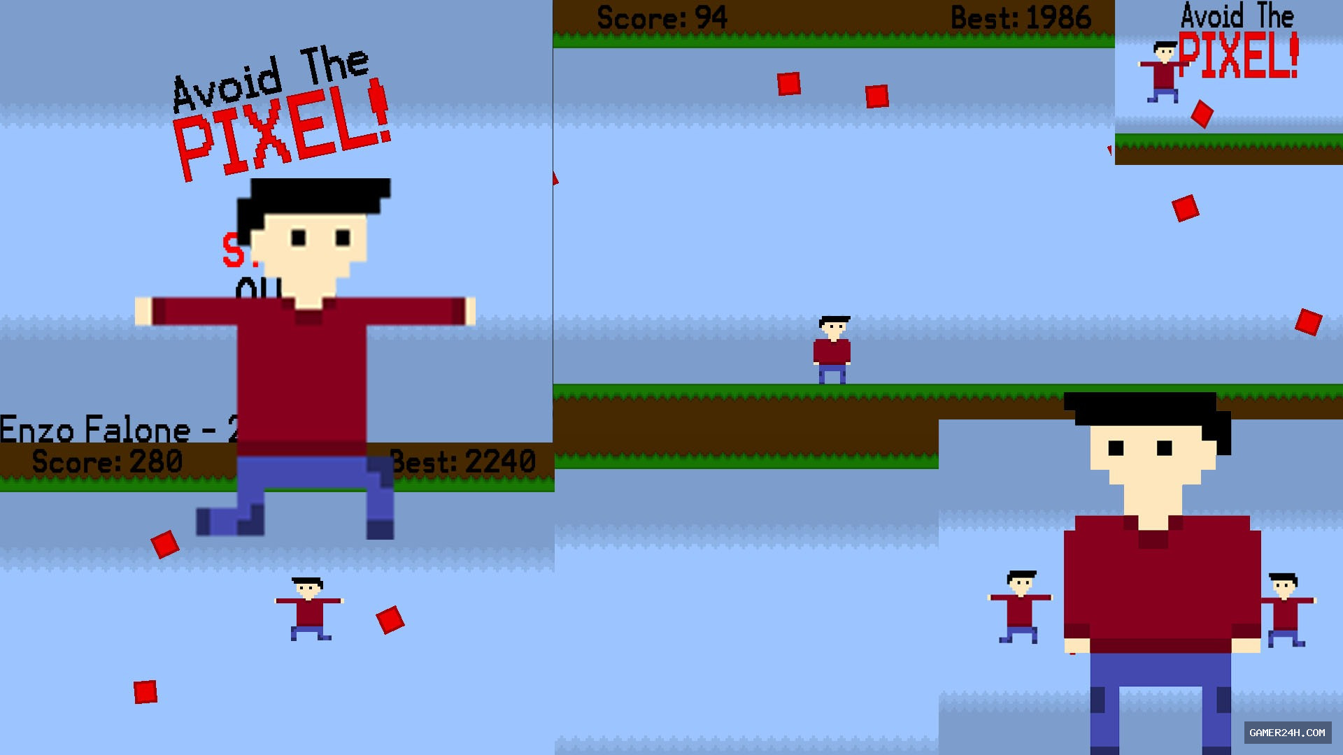 Avoid The Pixel! Official Cover