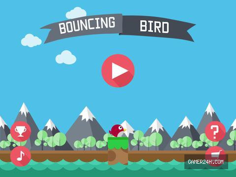 The Flappy Bouncing Bird: the new classic original sliding bird game Screenshot 5