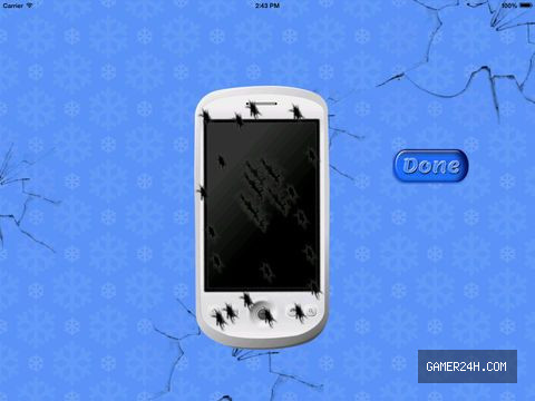 Official In-Game Capture: Break your phone – broken screen - World Atmosphere & Immersion