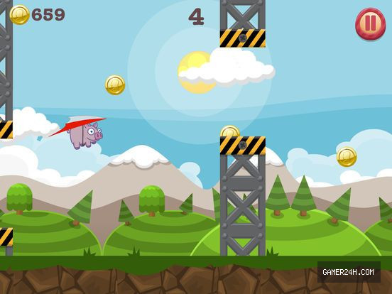 Tap The Pig 2: Pigs Glide Screenshot 2