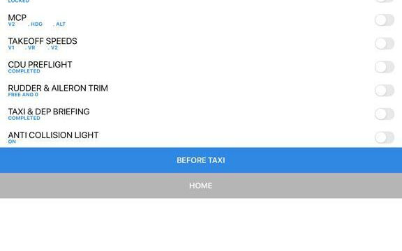 B737 Checklist