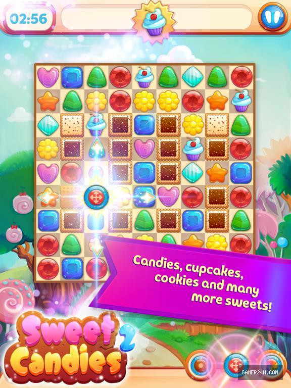 Sweet Candies 2: Match 3 Games Screenshot 2