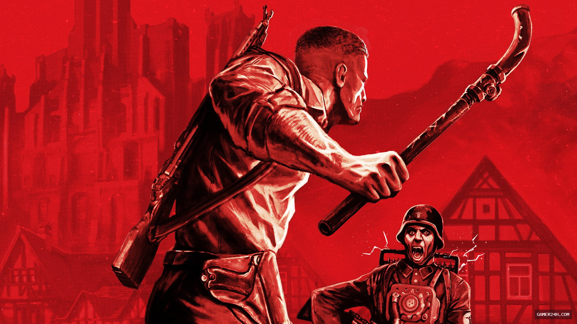 Wolfenstein: The Old Blood German Edition Official Cover