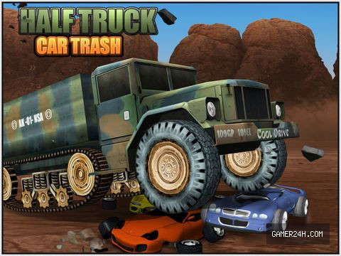 Half Truck Car Trash ( Car Crushing Simulation game ) Screenshot 2
