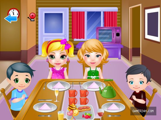 Official In-Game Capture: Baby First Tea Party - World Atmosphere & Immersion