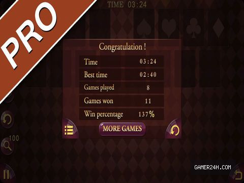 Awesome FreeCell Pro Screenshot 4
