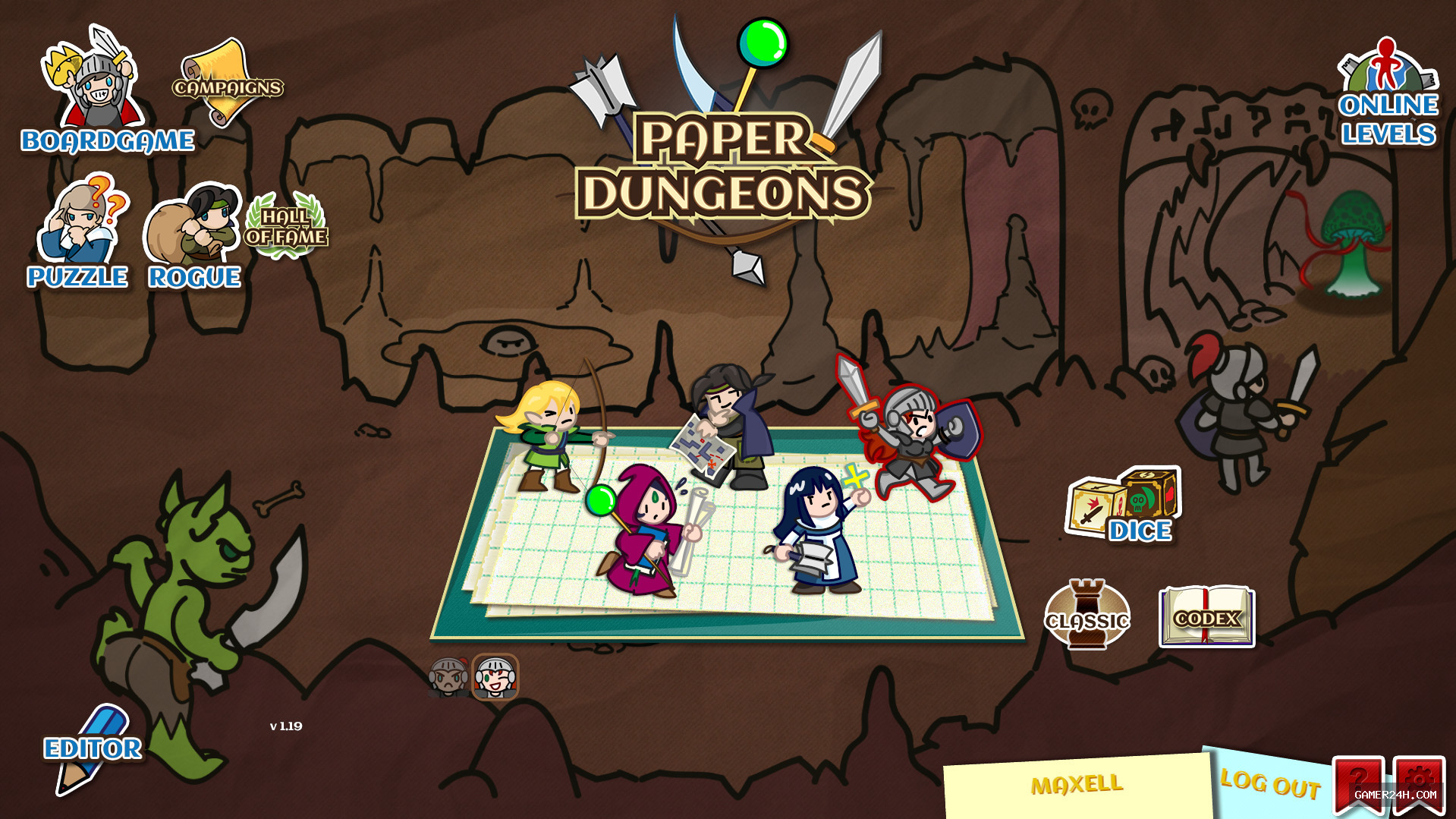 Paper Dungeons Screenshot 1