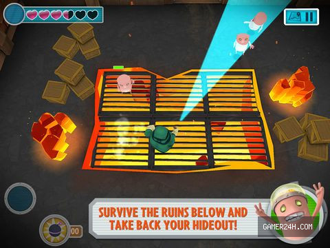 Oh No! It’s An Alien Invasion: The Ruins Below Screenshot 2