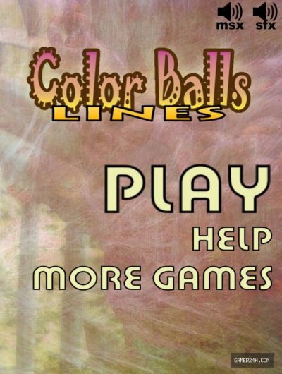 Color Balls – Lines