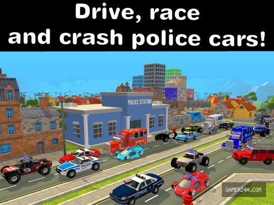 Police Car Race Chase Sim 911 Screenshot 2