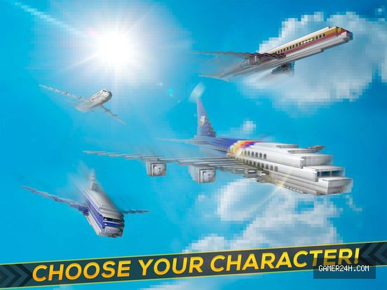 Mine Passengers: The Air Craft Flying Game Screenshot 3