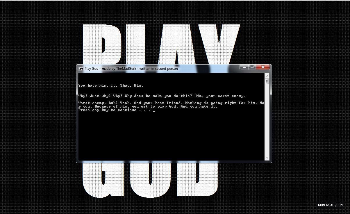 Official HD Capture: Play God - Game Overview & History