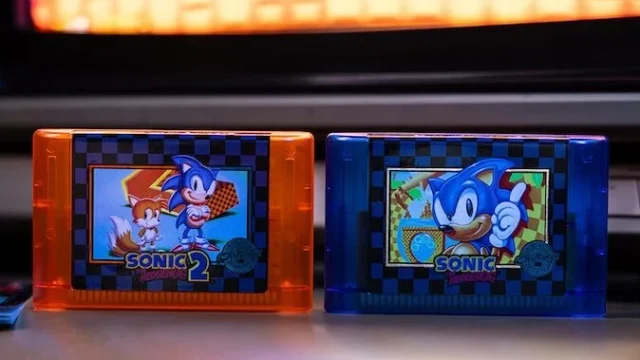 Sega is re-releasing the original Sonic Genesis games on $100 cartridges