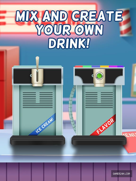 Awesome Ice Cream Milkshake Smoothie Parlor Maker Screenshot 2