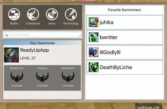 Ready Up for League of Legends