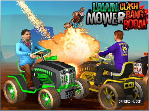 Lawn Mower Clash Bang Boom - Game Overview & History