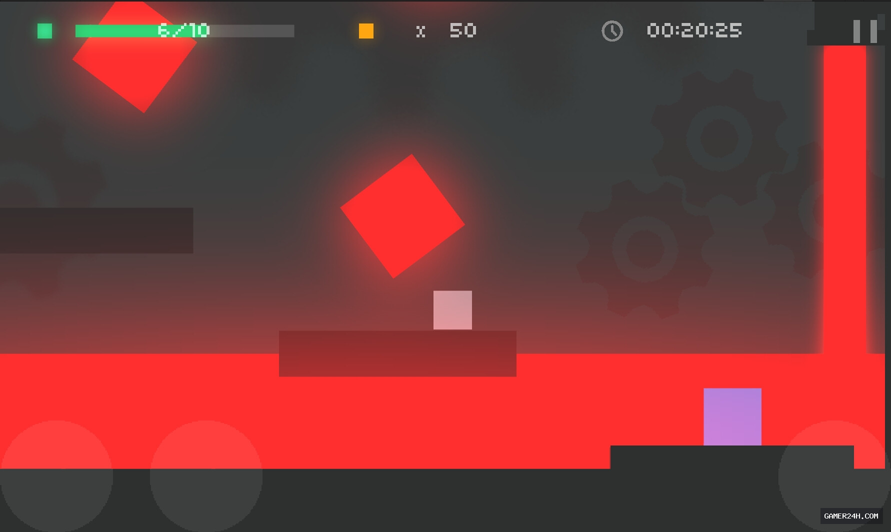 Geometry platformer Official Cover