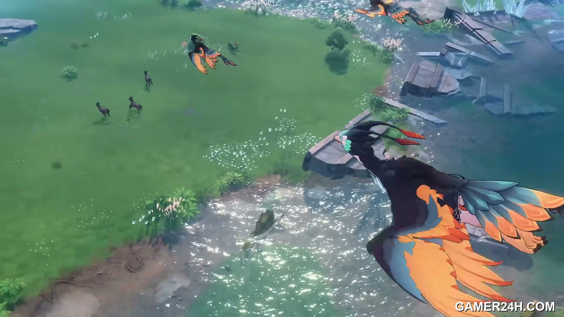 Official In-Game Capture: Azur Promilia - World Atmosphere & Immersion