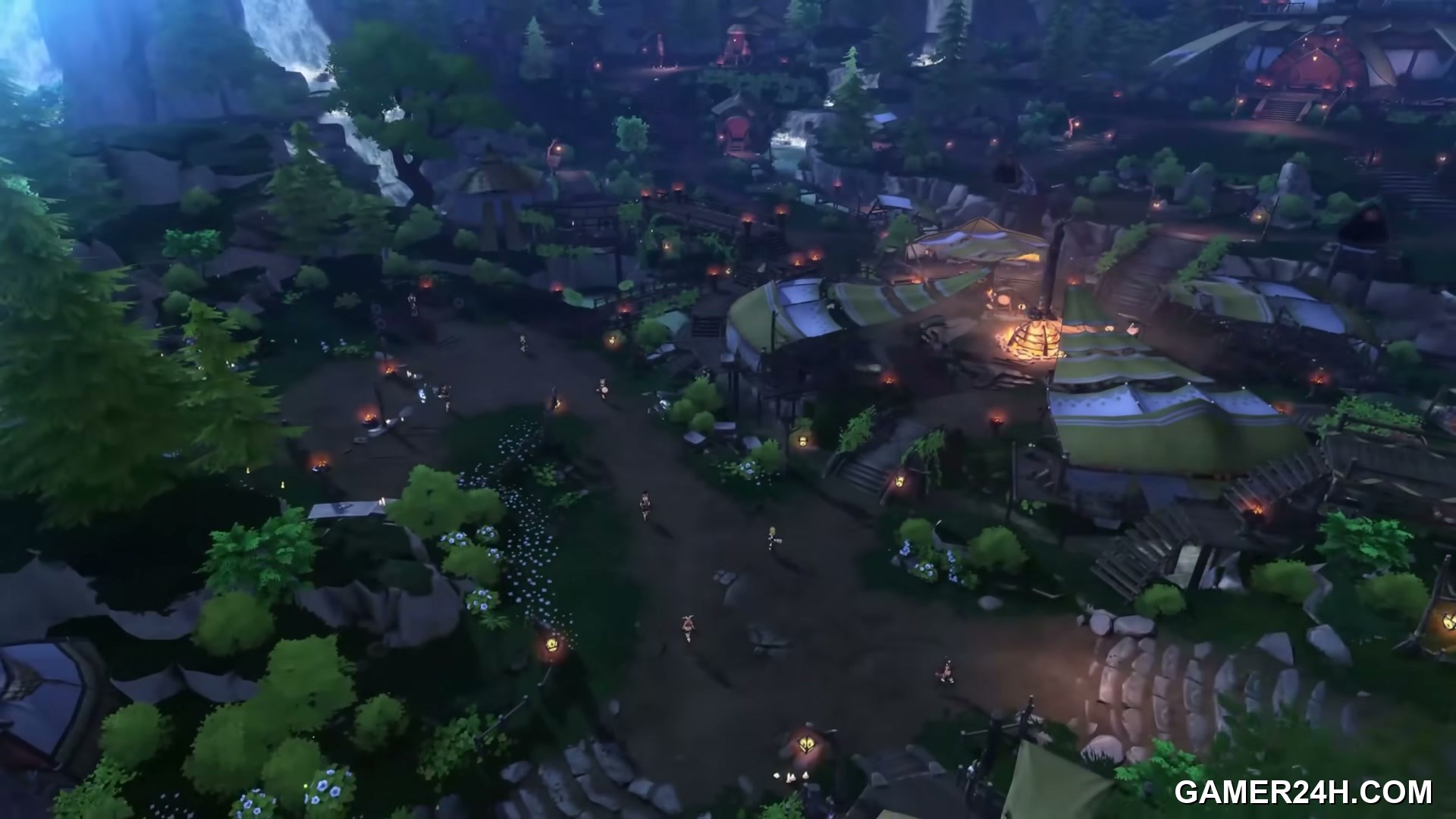 Official In-Game Capture: Azur Promilia - World Atmosphere & Immersion