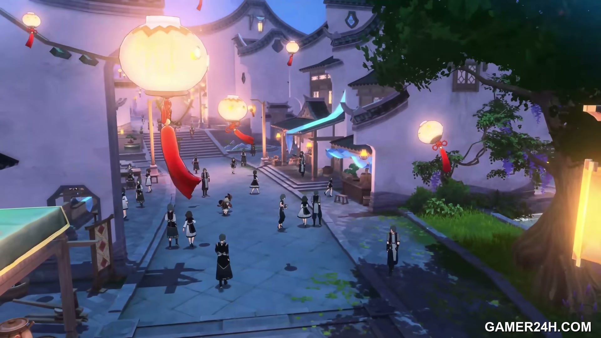 Official In-Game Capture: Azur Promilia - World Atmosphere & Immersion