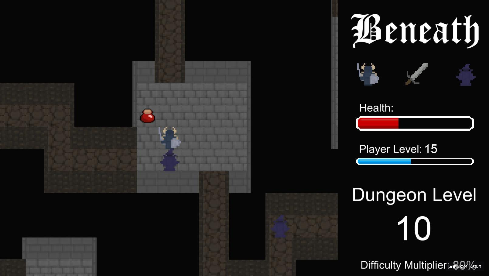 Beneath (itch) (Lorelock) Screenshot 3
