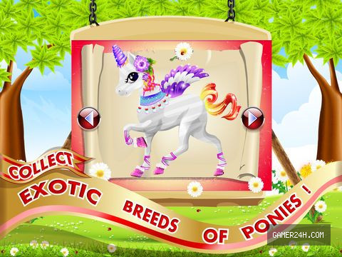A Magic Pet Pony Horse World – Dress Up Your Cute Little Pony Free Screenshot 3