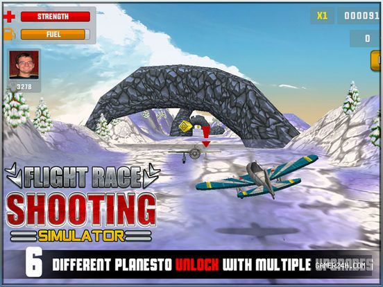 Flight Race Shooting Simulator Screenshot 3