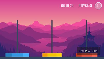 Towers of Hanoi – Classic Brain Puzzle Game – Also on the Apple Watch Screenshot 3