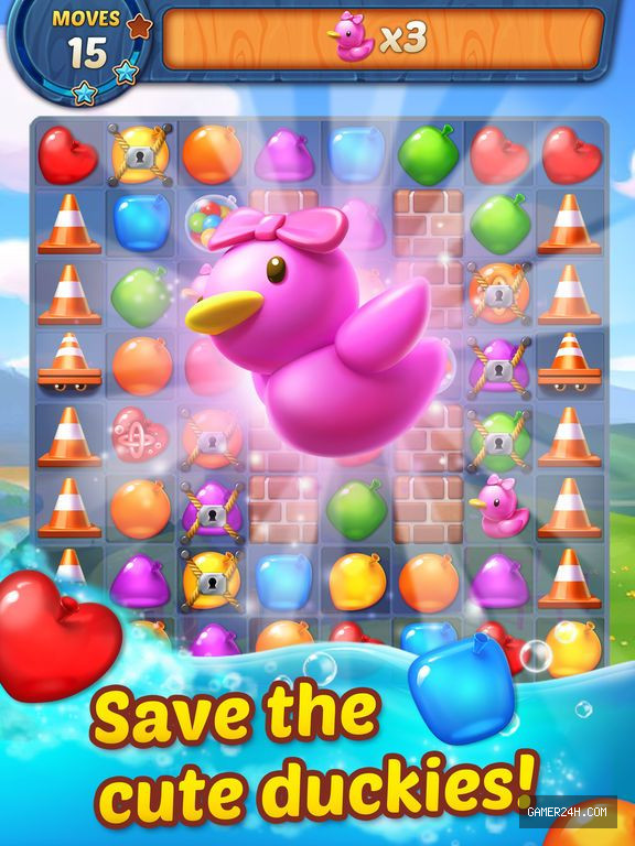 Water Splash – Cool Match 3 Screenshot 2