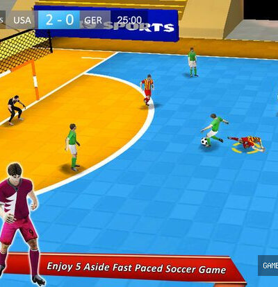Indoor Soccer 17: Play Futsal football in arena 3D