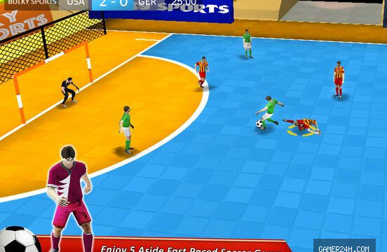 Indoor Soccer 17: Play Futsal football in arena 3D