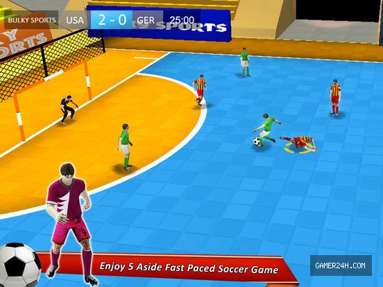 Indoor Soccer 17: Play Futsal football in arena 3D Screenshot 5