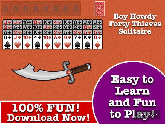 Official HD Capture: Forty Thieves Solitaire – Catch the 40 Bandits! - Game Overview & History