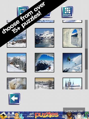 Winter Wonderland Puzzles – Snow, Penguins, Ice Castles and Moutains Screenshot 2