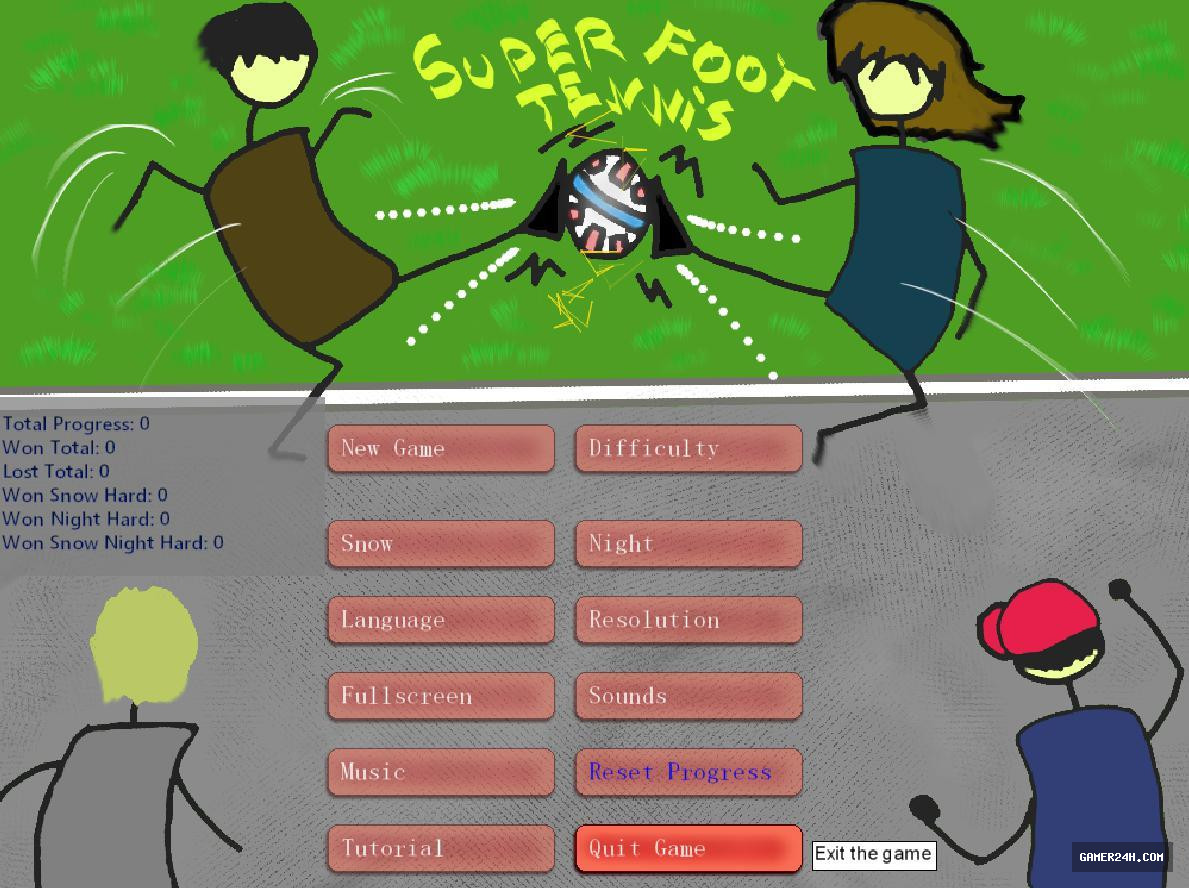 SuperFootTennis Official Cover
