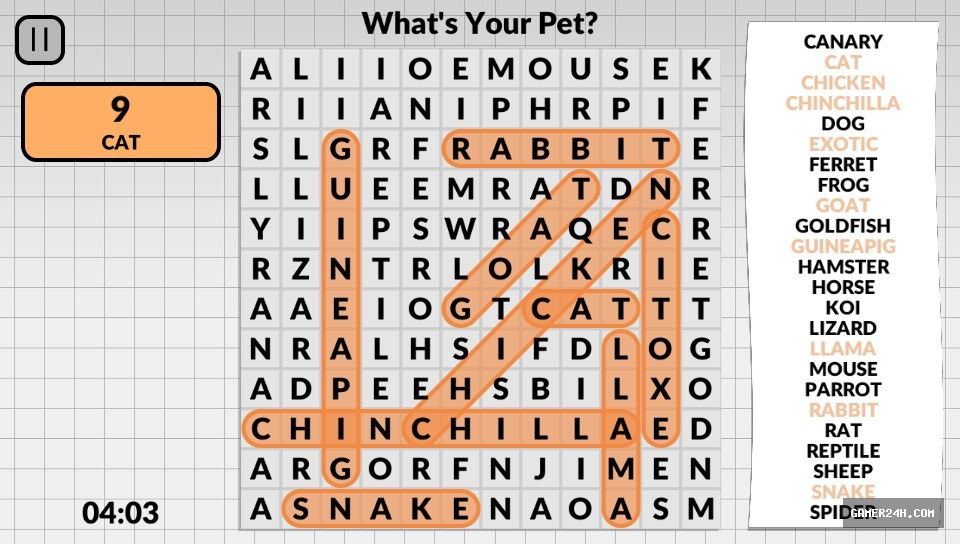 Official HD Capture: Word Search by POWGI - Game Overview & History