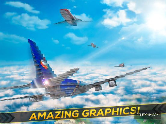 Mine Passengers: The Air Craft Flying Game Screenshot 2