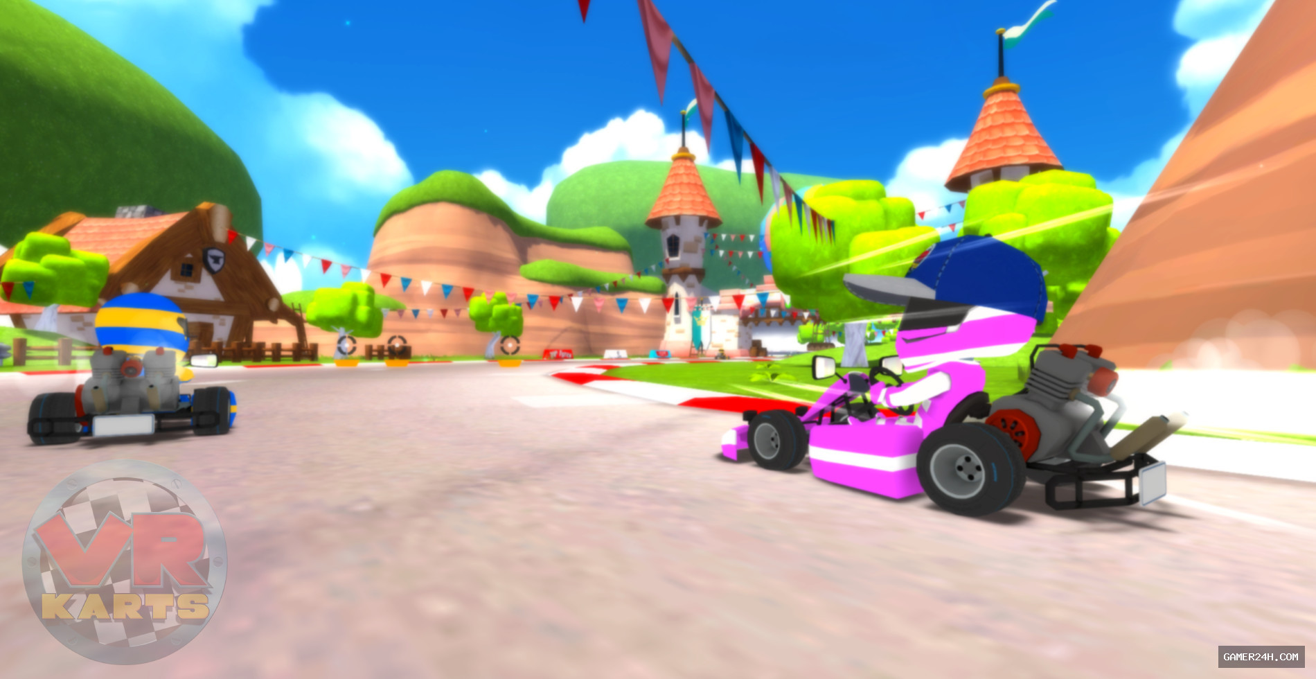 Official In-Game Capture: VR Karts - World Atmosphere & Immersion