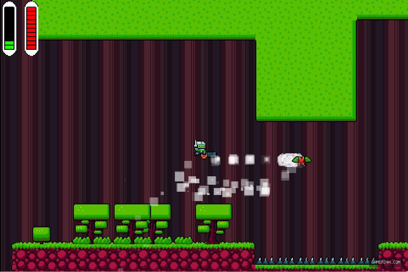 Official In-Game Capture: X-11 “Gust Gunner” (Ludum Dare 32) - World Atmosphere & Immersion