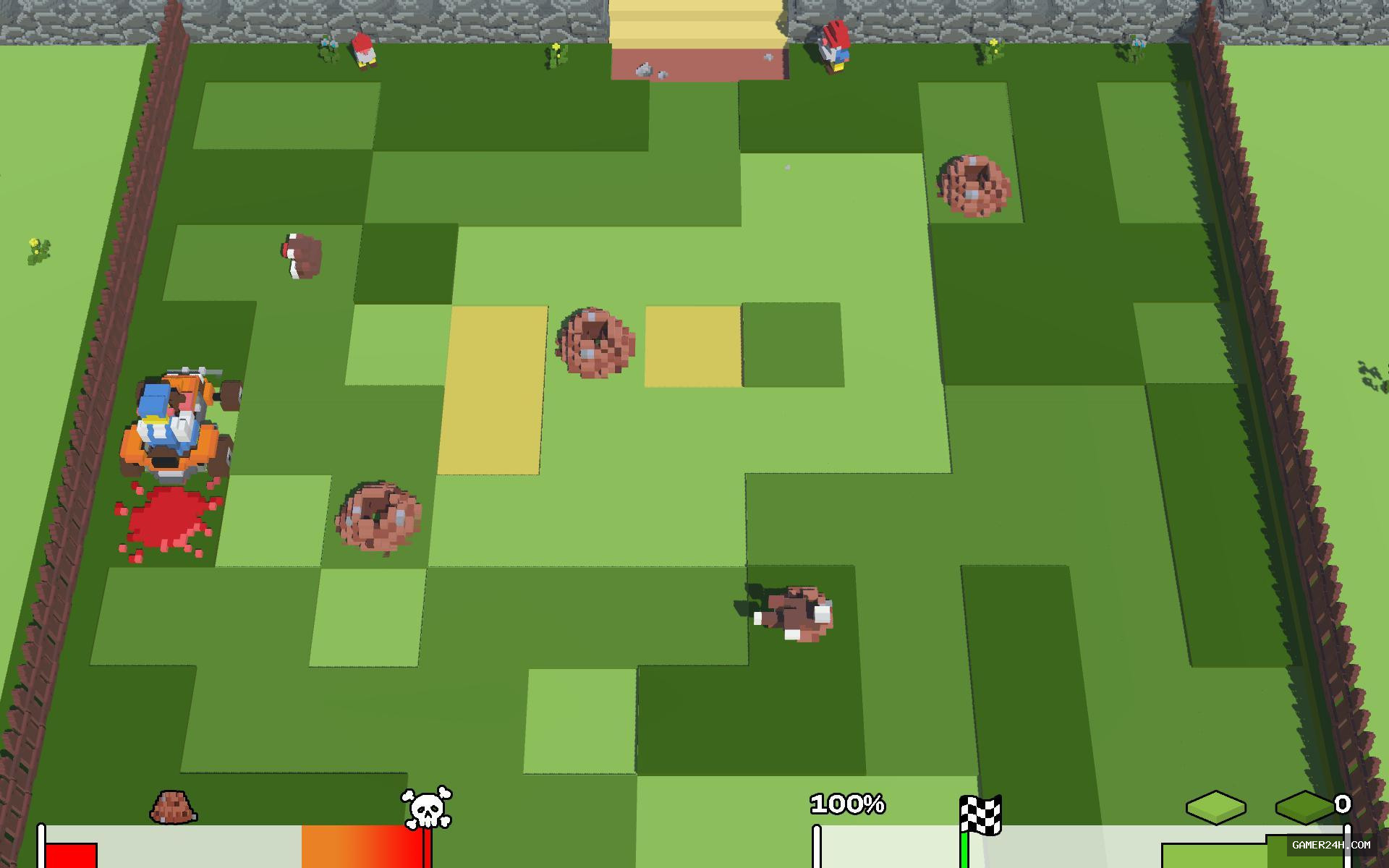 Mow-A-Mole - Gameplay Mechanics & Systems