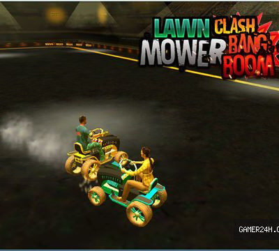 Lawn Mower Clash Bang Boom